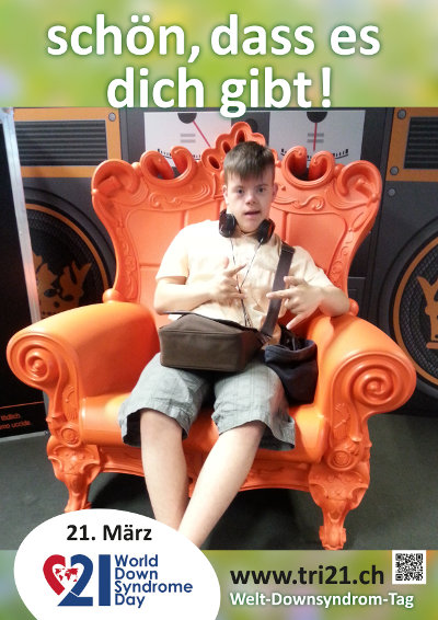 Plakataktion 2016 'schön, dass es dich gibt!'