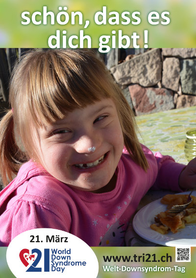 Plakataktion 2016 'schön, dass es dich gibt!'