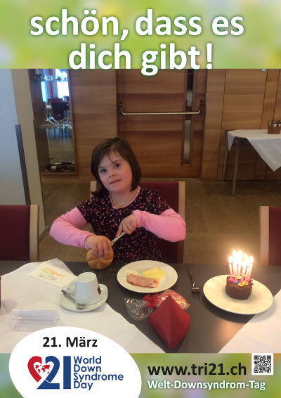 Plakataktion 2016 'schön, dass es dich gibt!'