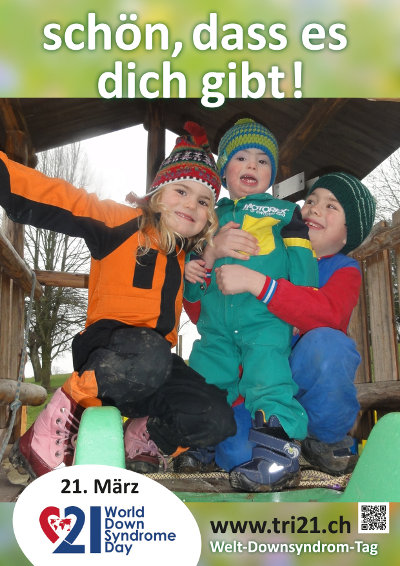 Plakataktion 2016 'schön, dass es dich gibt!'