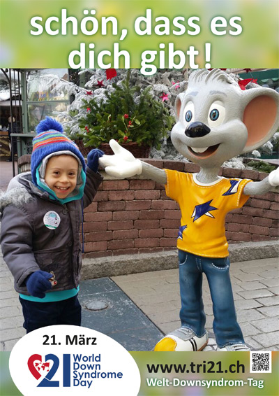 Plakataktion 2016 'schön, dass es dich gibt!'