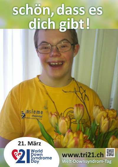 Plakataktion 2016 'schön, dass es dich gibt!'