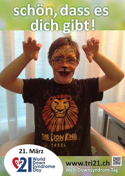 Plakataktion 2016 'schön, dass es dich gibt!'