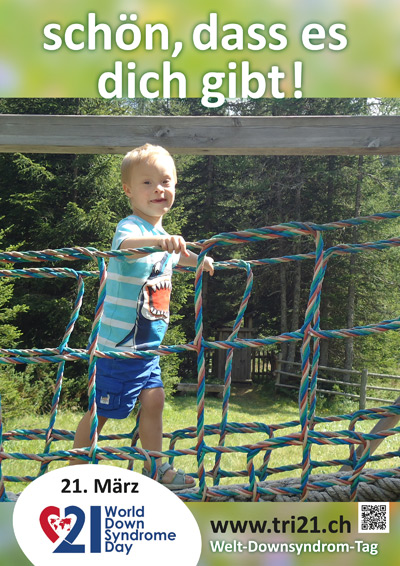 Plakataktion 2016 'schön, dass es dich gibt!'