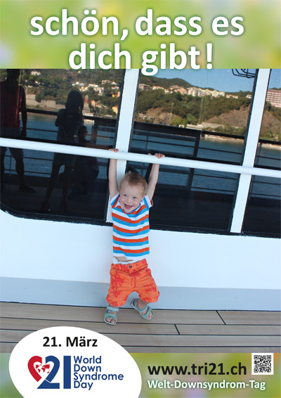 Plakataktion 2016 'schön, dass es dich gibt!'