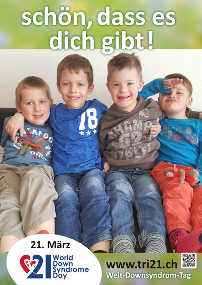 Plakataktion 2016 'schön, dass es dich gibt!'