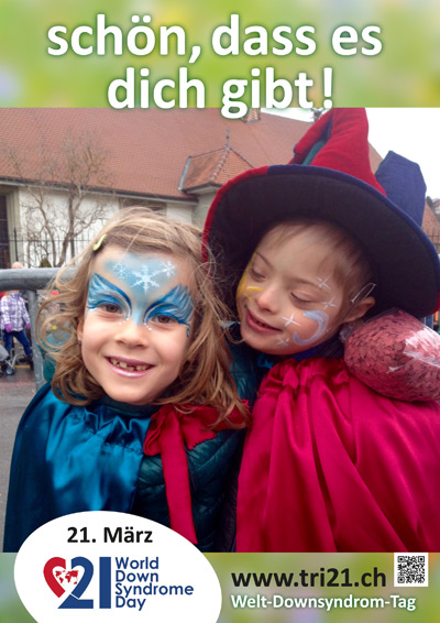Plakataktion 2016 'schön, dass es dich gibt!'