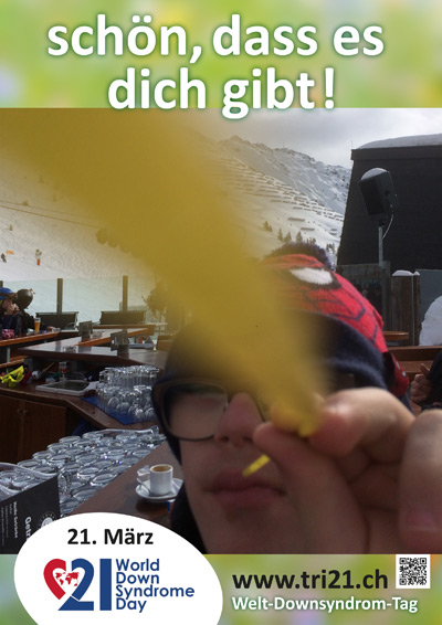 Plakataktion 2016 'schön, dass es dich gibt!'