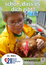 Poster zum Welt Down-Syndrom Tag 2016