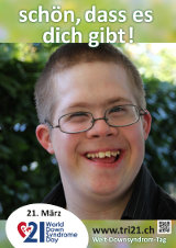 Poster zum Welt Down-Syndrom Tag 2016