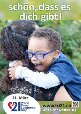 Poster zum Welt Down-Syndrom Tag 2016
