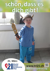 Poster zum Welt Down-Syndrom Tag 2016