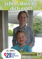 Poster zum Welt Down-Syndrom Tag 2016