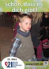 Poster zum Welt Down-Syndrom Tag 2016