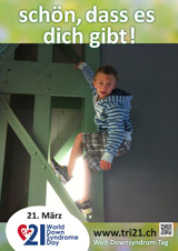 Poster zum Welt Down-Syndrom Tag 2016