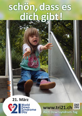 Poster zum Welt Down-Syndrom Tag 2016