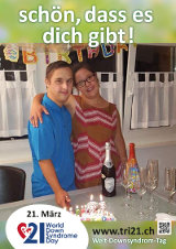 Poster zum Welt Down-Syndrom Tag 2016