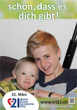 Poster zum Welt Down-Syndrom Tag 2016