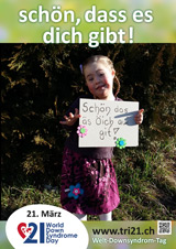 Poster zum Welt Down-Syndrom Tag 2016