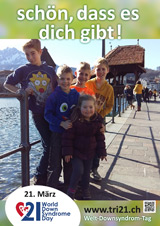 Poster zum Welt Down-Syndrom Tag 2016