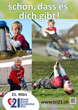 Poster zum Welt Down-Syndrom Tag 2016
