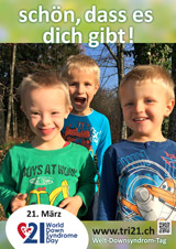 Poster zum Welt Down-Syndrom Tag 2016