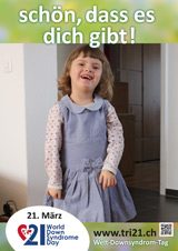 Poster zum Welt Down-Syndrom Tag 2016