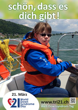 Poster zum Welt Down-Syndrom Tag 2016