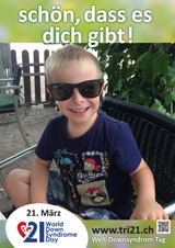 Poster zum Welt Down-Syndrom Tag 2016
