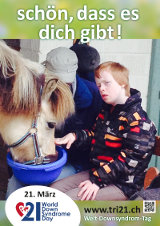 Poster zum Welt Down-Syndrom Tag 2016