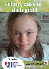 Poster zum Welt Down-Syndrom Tag 2016