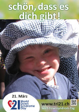 Poster zum Welt Down-Syndrom Tag 2016