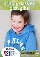 Poster zum Welt Down-Syndrom Tag 2016