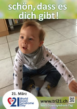 Poster zum Welt Down-Syndrom Tag 2016