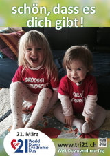 Poster zum Welt Down-Syndrom Tag 2016
