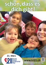 Poster zum Welt Down-Syndrom Tag 2016
