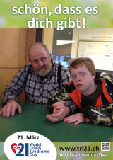Poster zum Welt Down-Syndrom Tag 2016