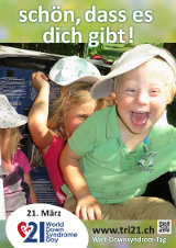 Poster zum Welt Down-Syndrom Tag 2016