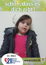 Poster zum Welt Down-Syndrom Tag 2016