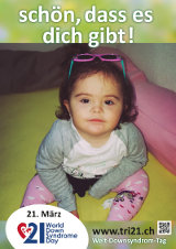 Poster zum Welt Down-Syndrom Tag 2016