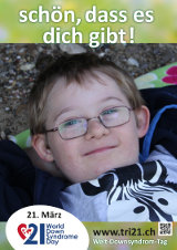 Poster zum Welt Down-Syndrom Tag 2016
