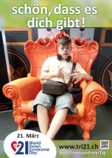 Poster zum Welt Down-Syndrom Tag 2016