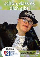 Poster zum Welt Down-Syndrom Tag 2016