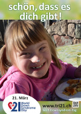 Poster zum Welt Down-Syndrom Tag 2016