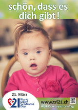 Poster zum Welt Down-Syndrom Tag 2016