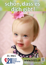 Poster zum Welt Down-Syndrom Tag 2016