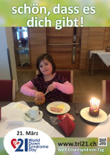 Poster zum Welt Down-Syndrom Tag 2016