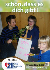 Poster zum Welt Down-Syndrom Tag 2016