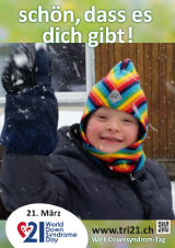 Poster zum Welt Down-Syndrom Tag 2016