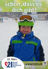 Poster zum Welt Down-Syndrom Tag 2016